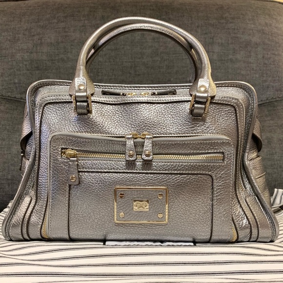 Anya Hindmarch Sliver Shirly Satchel - Picture 1 of 10